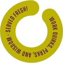 Circular text graphic