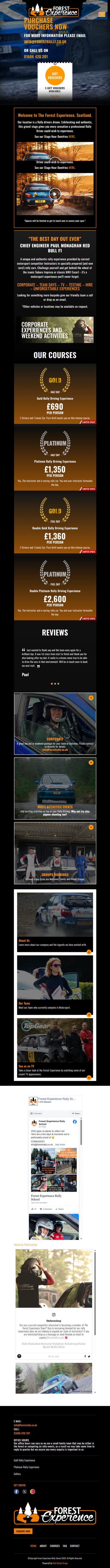 Forest Experience Rally School