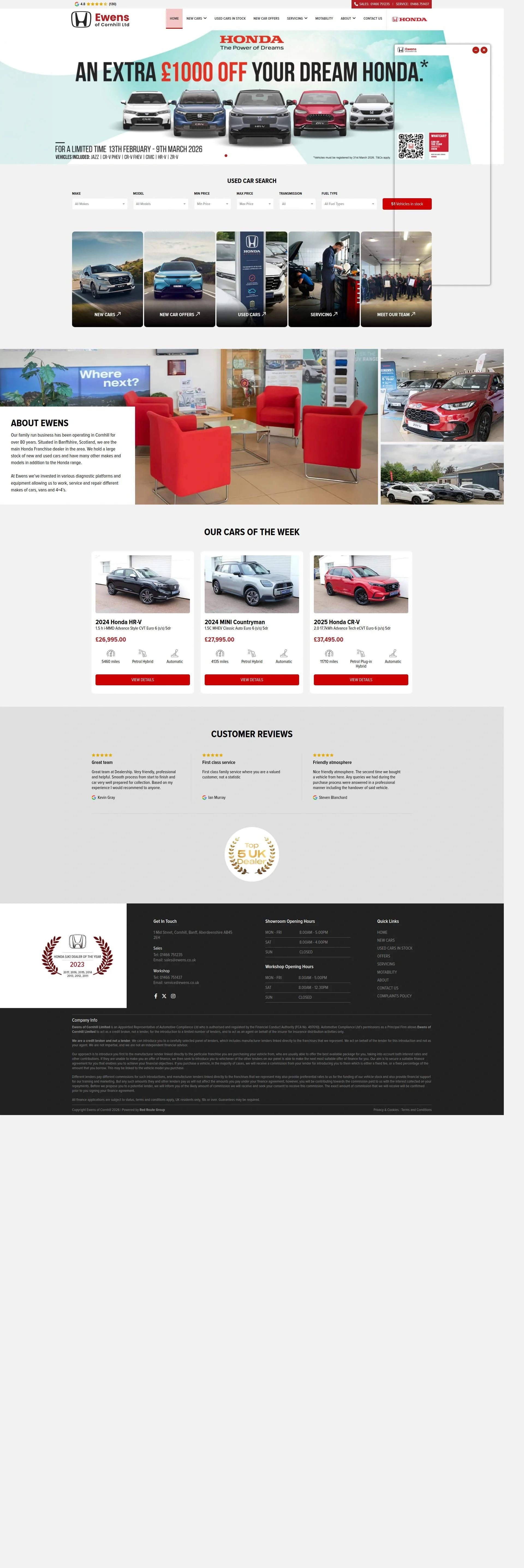 Aesthetics clinic full website layout