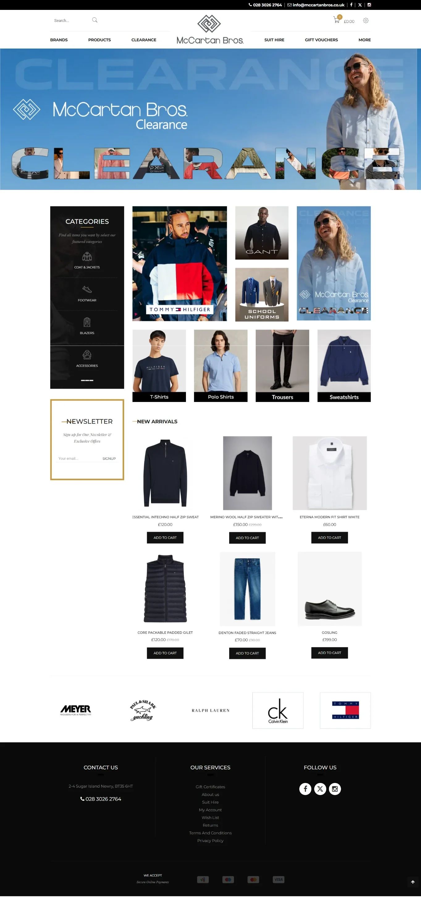 Aesthetics clinic full website layout