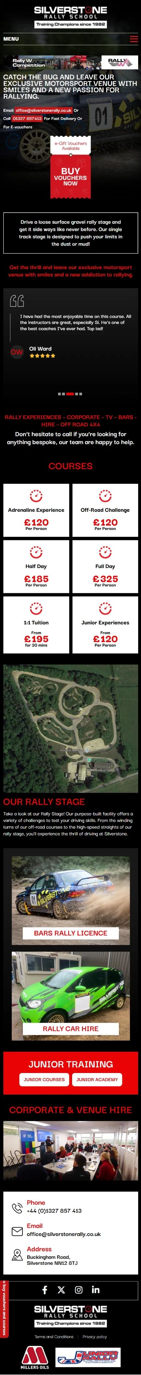 Silverstone Rally School