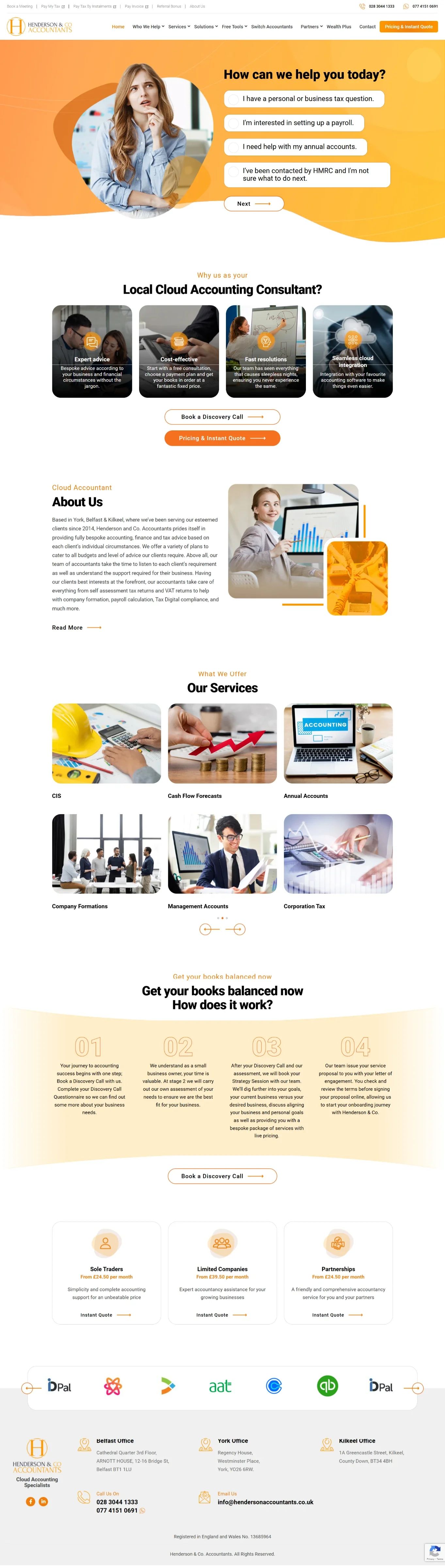 Aesthetics clinic full website layout