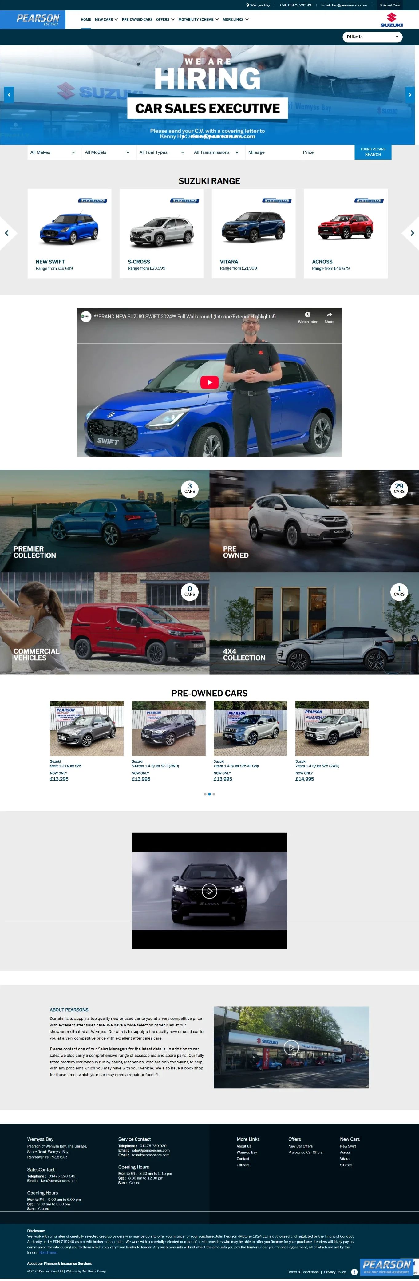 Aesthetics clinic full website layout