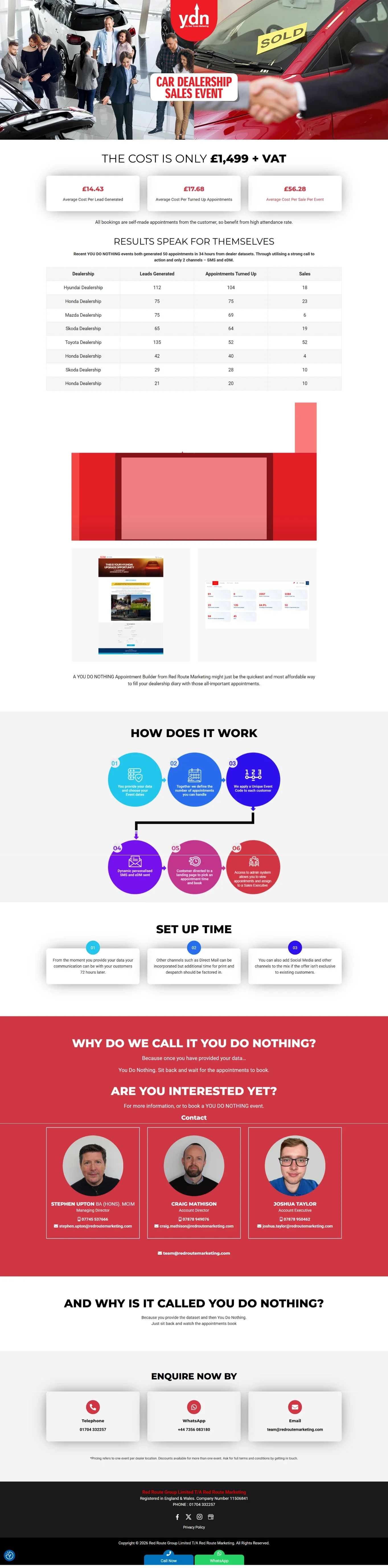 Aesthetics clinic full website layout