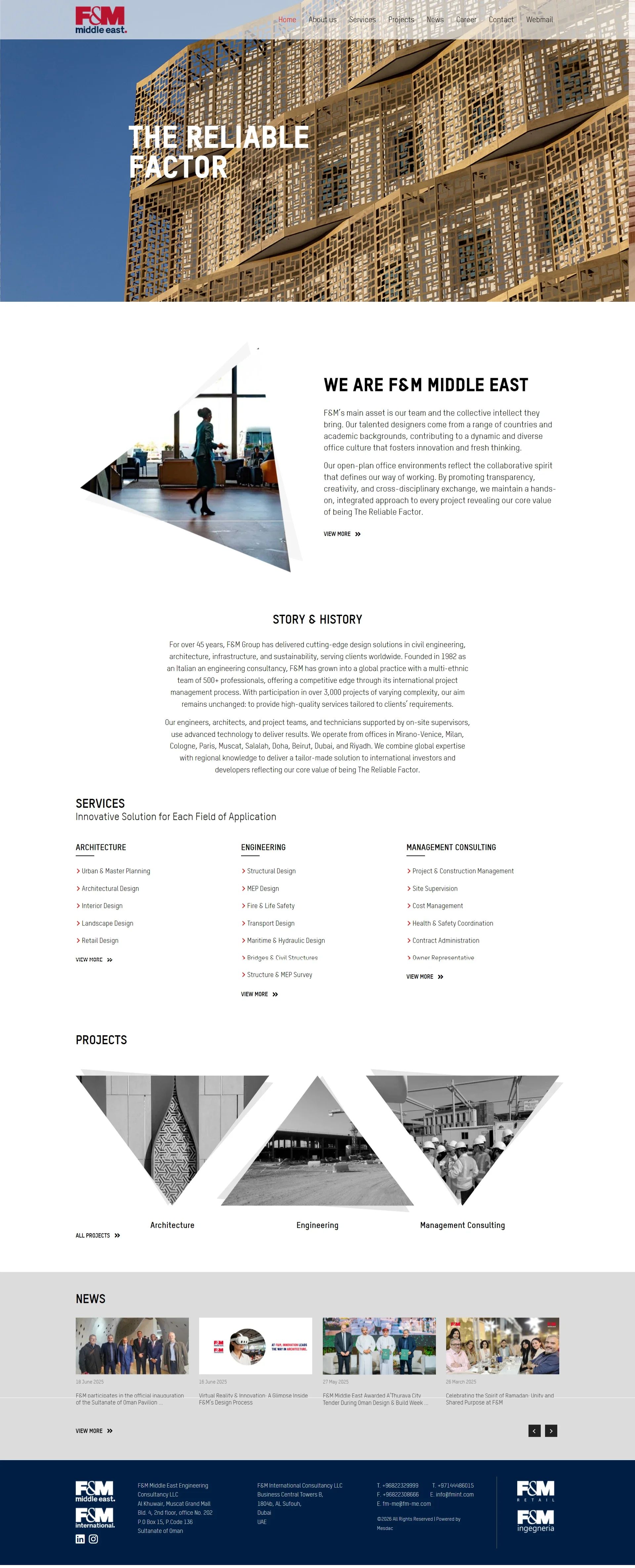 Aesthetics clinic full website layout