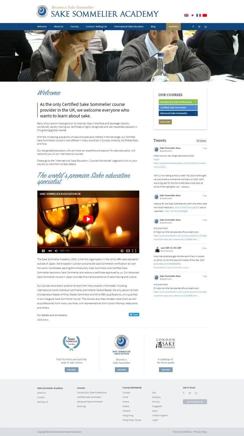 Aesthetics clinic full website layout