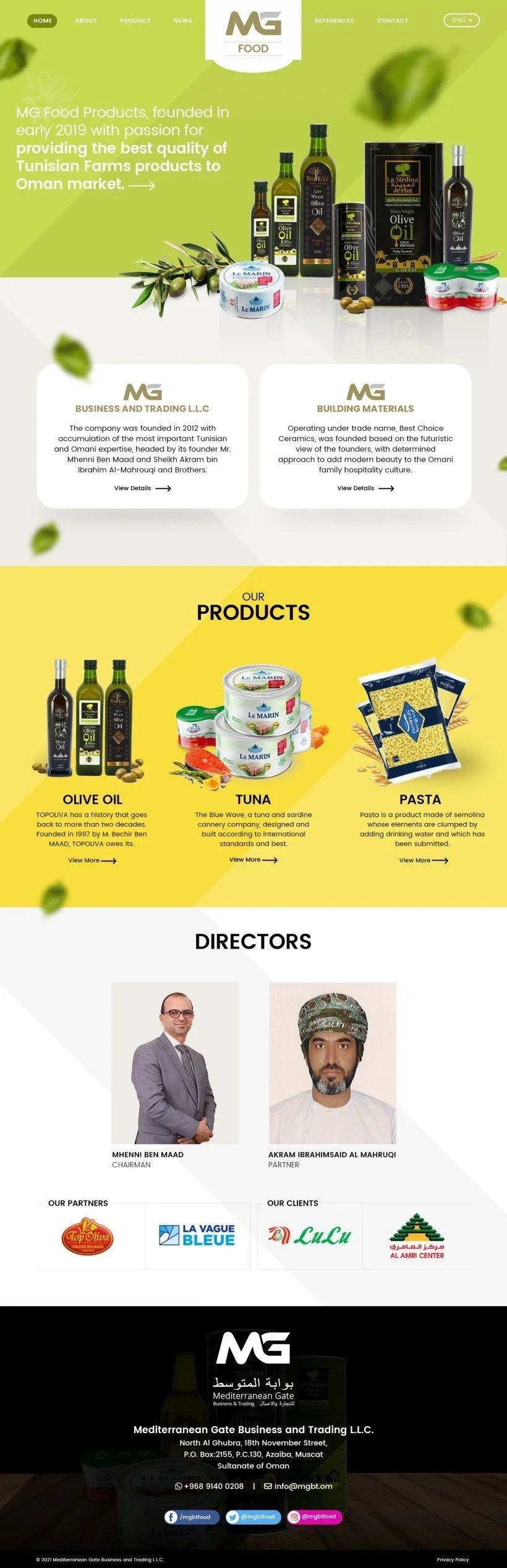 Aesthetics clinic full website layout